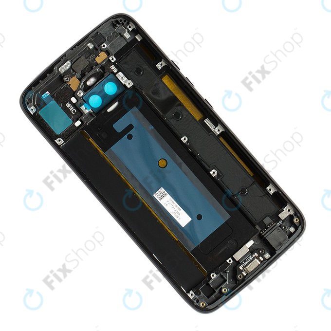 Motorola Moto X4 XT1900 - Battery Cover (Super Black) - 5S58C09155 Genuine Service Pack