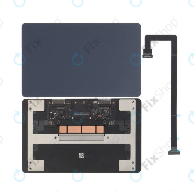 Complete Trackpad for MacBook Air 13", A3113 (2024), Midnight, 661-40277, Genuine Apple