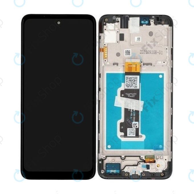Motorola Moto E30 , E40 - LCD Display + Touch Screen + Frame - 5D68C19697 Genuine Service Pack