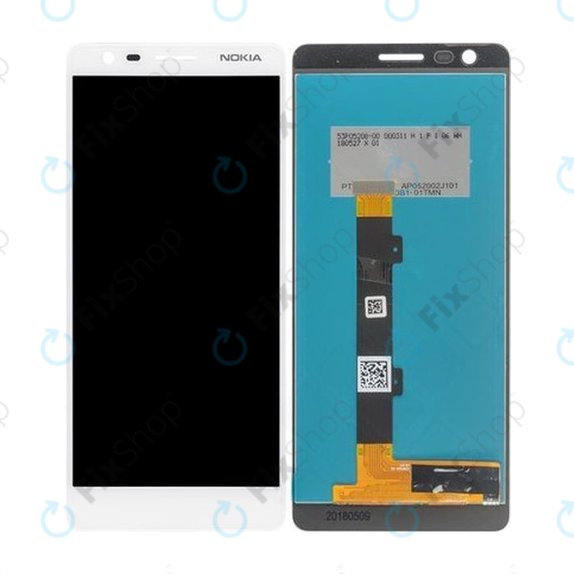 Nokia 3.1 - LCD Display + Touch Screen (White) TFT