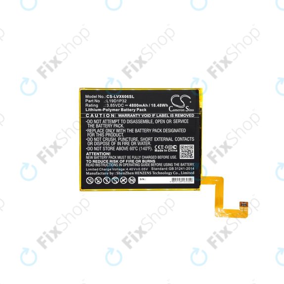 Lenovo Tab M10 Plus - Battery L19D1P32 4800mAh HQ