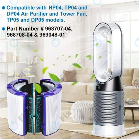 Dyson Pure Hot+Cool, Pure Cool - Filter set (HEPA + Activated carbon)