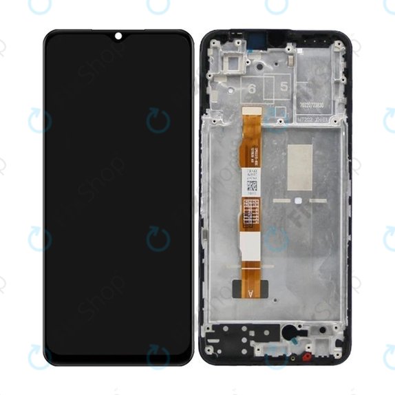 Vivo V22 - LCD Display + Touch Screen + Frame (Black) TFT