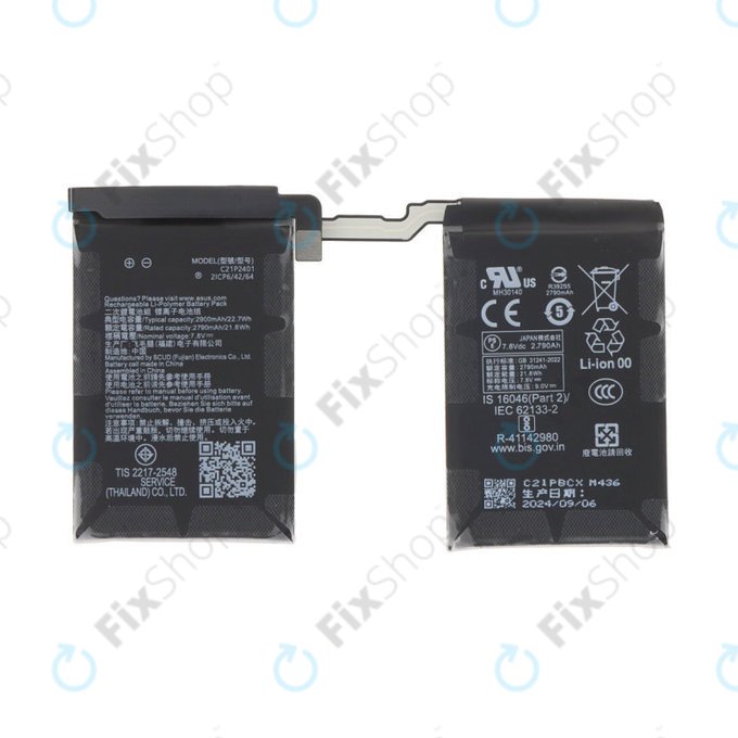 Asus ROG Phone 9, 9 Pro - Battery C21P2401 5800mAh