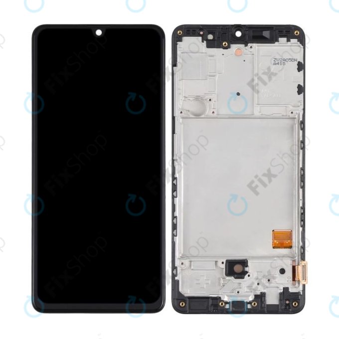 Samsung Galaxy A41 A415F - LCD Display + Touch Screen + Frame (Prism Crush Black) OLED