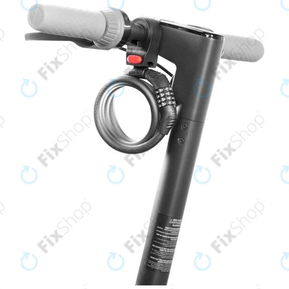 Segway Kickscooter P100SE, Ninebot ES1, ES2, ES4, E22, E25 - Combination Cable Lock