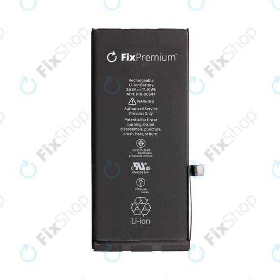 Battery 10 Pack for iPhone 11, 3110mAh, FixPremium