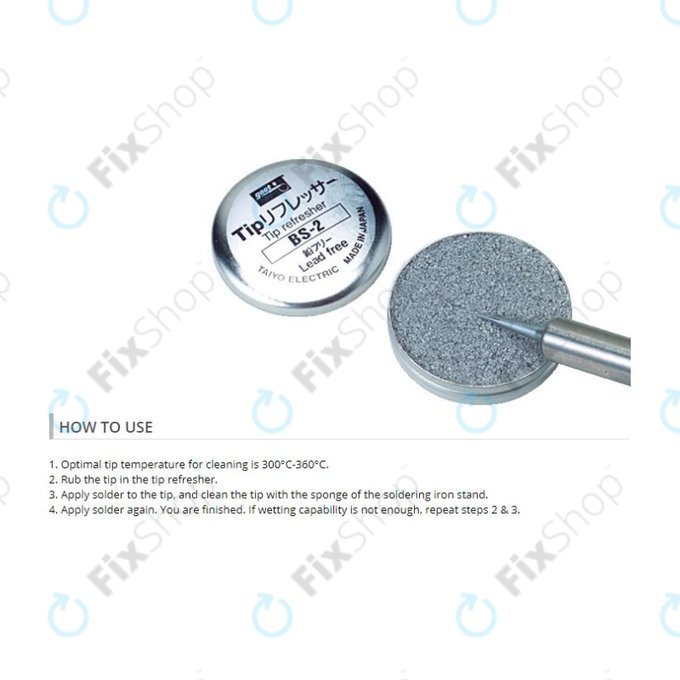 Goot BS-2 - Lead-Free Solder Tip Refresher Paste