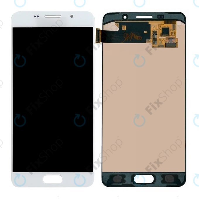 Samsung Galaxy A5 A510F (2016) - LCD Display + Touch Screen (White) OLED