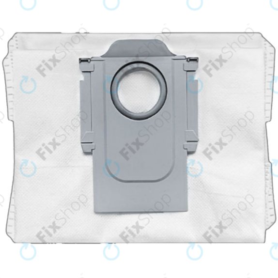 Replacement set for Xiaomi Roborock Q5 Pro, Q8 Max+ (2x Main brush, 4x Filter, 4x Side brush - Black, 4x Mop cloth, 4x Dust bag)