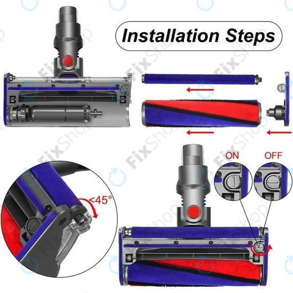 Dyson V-series, Outsize - Floor Head