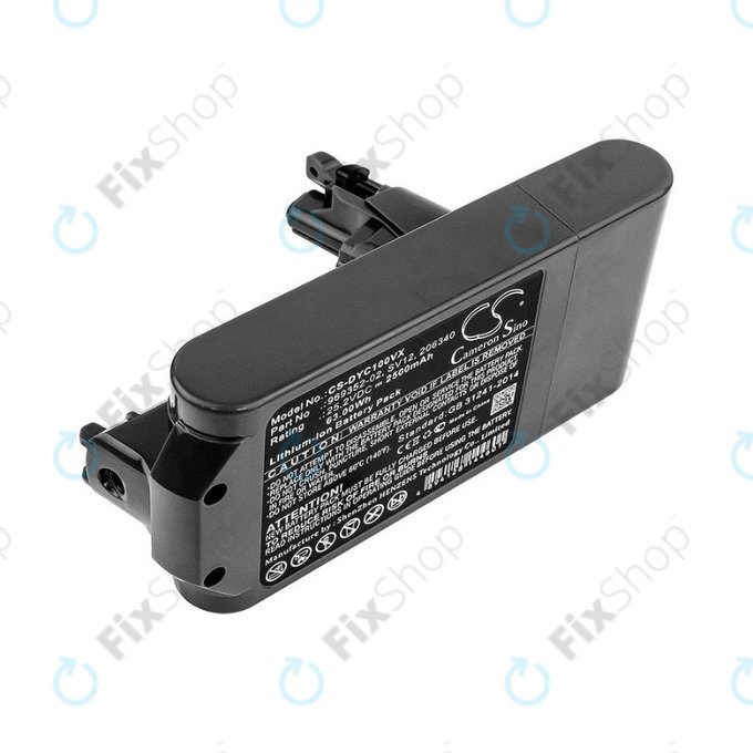 Dyson V10 - Battery 969352-02, SV12, 206340 Li-Ion 25.2V 2500mAh HQ