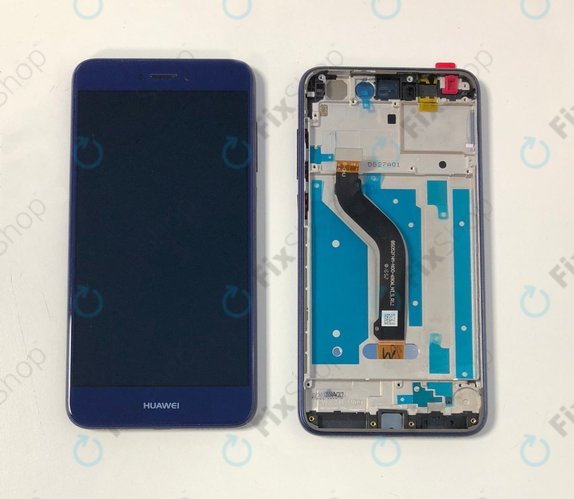 Huawei P9 lite (2017), Honor 8 Lite - LCD Display + Touch Screen + Frame (Blue) TFT