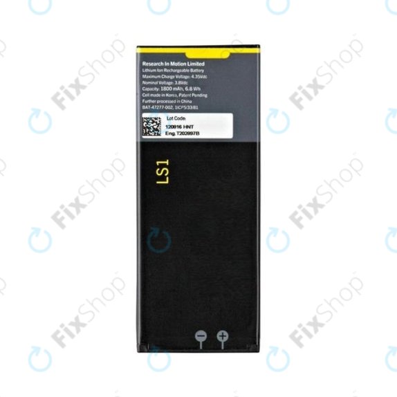 Blackberry Z10 - Battery LS1 BAT-47277-003, BAT-47277-008 1800mAh