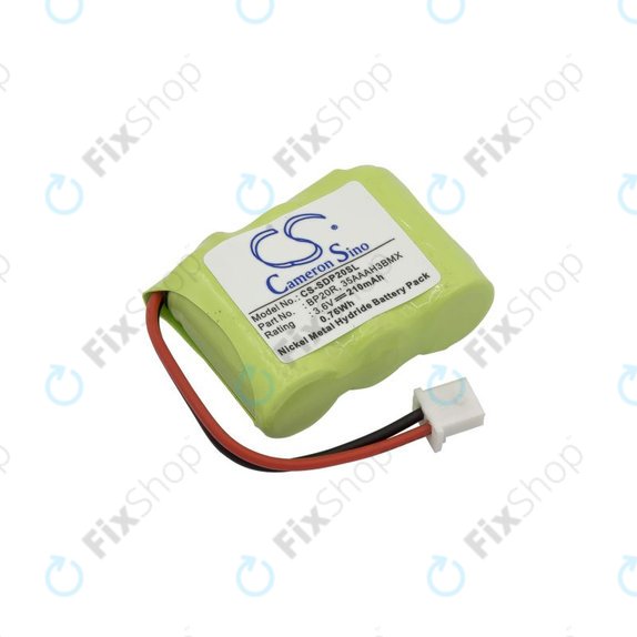 Battery for Dogtra Receiver, Collar, 210mAh, Ni-MH, 3.6V, BP20R, HQ