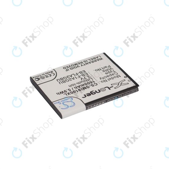 Battery for Samsung i9100, Galaxy S II, 1600mAh, Li-Ion, 3.7V, EB-F1A2GBU, HQ