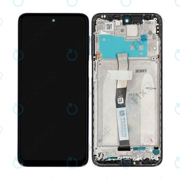 Xiaomi Redmi Note 9 Pro - LCD Display + Touch Screen + Frame (Glacier White) - 560002J6B200 Genuine Service Pack
