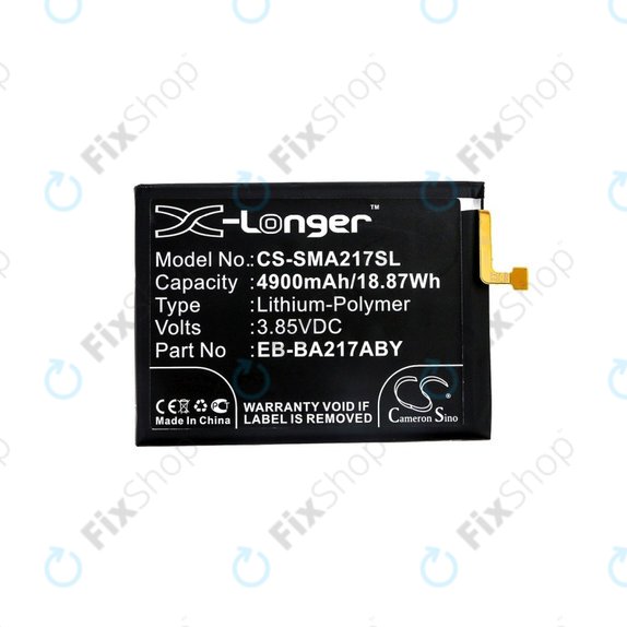 Samsung Galaxy A04s, A12, A13, A13 5G, A21s, M12 - Battery EB-BA217ABY 4900mAh HQ