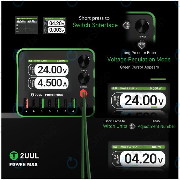 Charging Station, 200W Multi-Port, 2UUL PC01