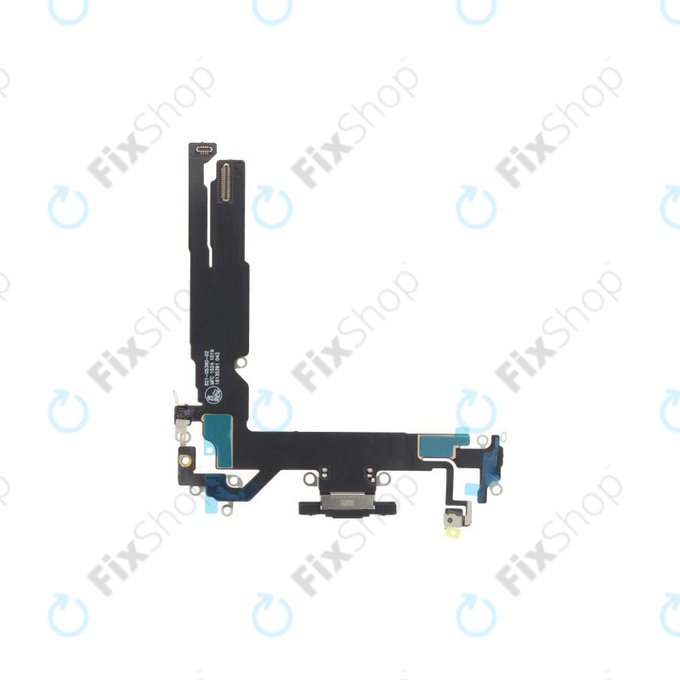Apple iPhone 16 - Charging Connector + Flex Cable (Black)