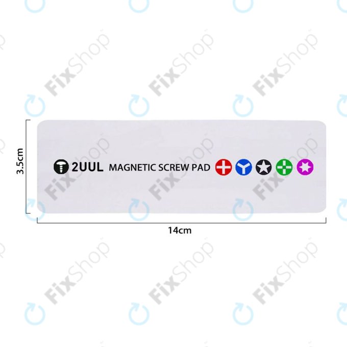2UUL - Magnetic Screw Pad - 140 x 35mm