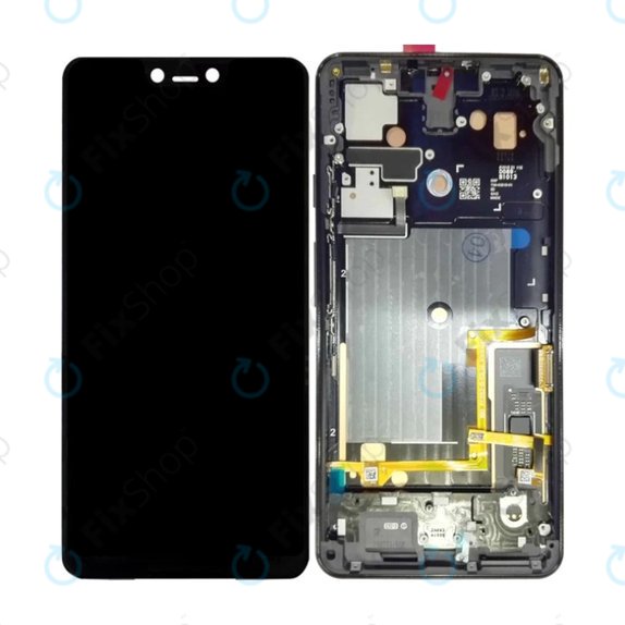 Google Pixel 3 XL - LCD Display + Touch Screen + Frame (Just Black) TFT