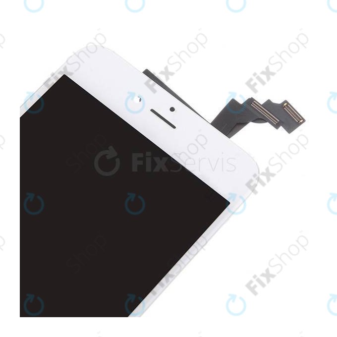 Display for iPhone 6 Plus, White, Touch Screen with Frame