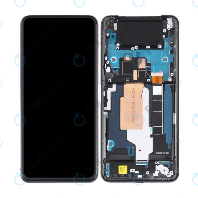 Asus Zenfone 7 Pro ZS671KS - LCD Display + Touch Screen + Frame (Aurora Black) OLED