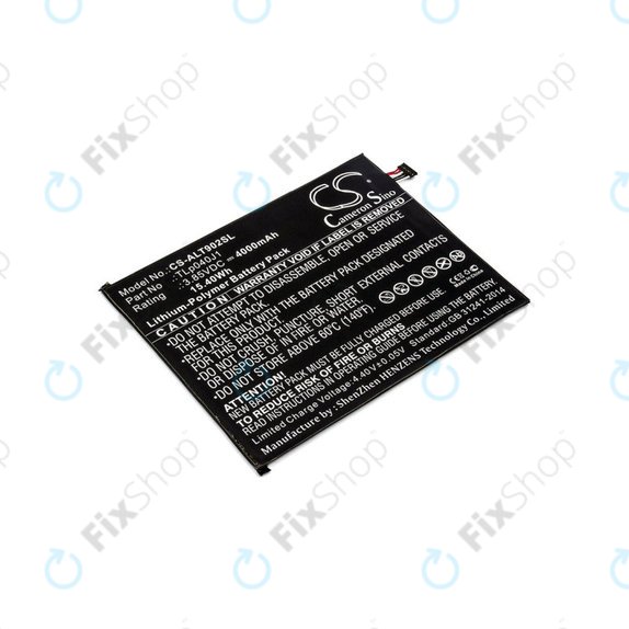 Battery for Alcatel 8082, Alcatel 9024w, 4000mAh, Li-Pol, 3.85V, TLp040J1, HQ