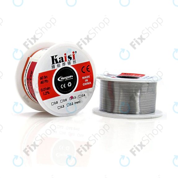 Kaisi - Solder Wire for Precise Welding Works Sn/Pb - 0.3mm (50g)