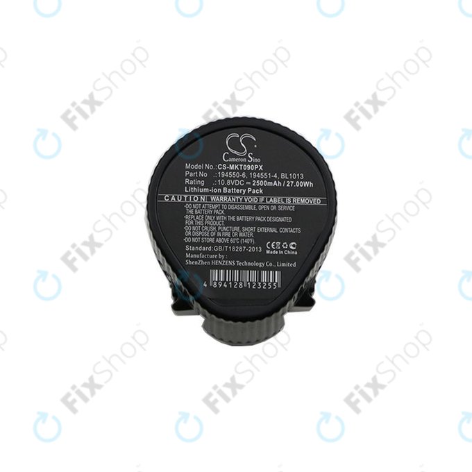 Battery for Makita CC300, LC01, JV100, 2500mAh, Li-Ion, 10.8V, 194550-6, HQ