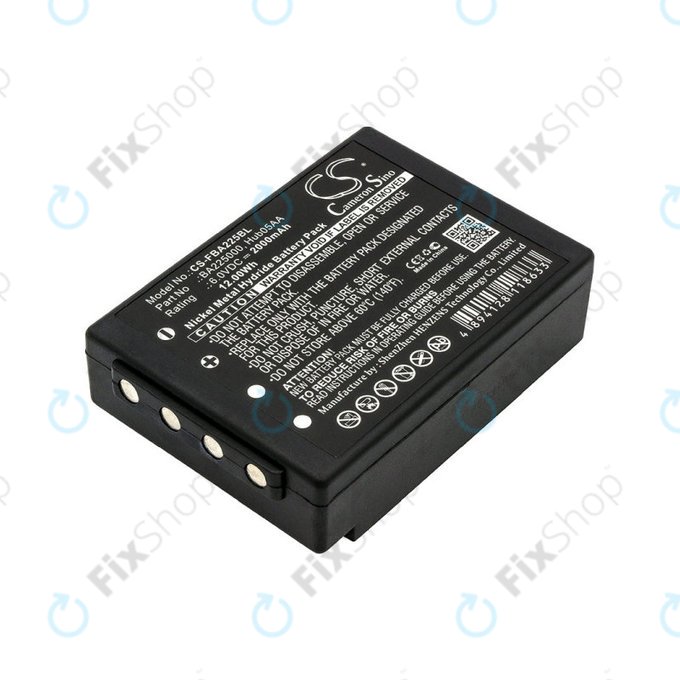 Battery for HBC Linus 6, Spectrum 1, 2, A, B, 2000mAh, Ni-MH, 6V, BA225000, HQ