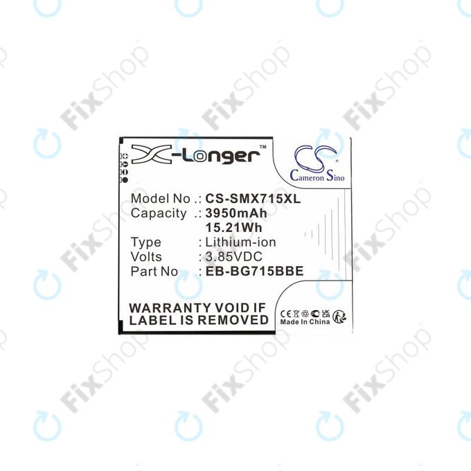 Samsung Galaxy Xcover Pro G715F - Battery EB-BG715BB 3950mAh HQ