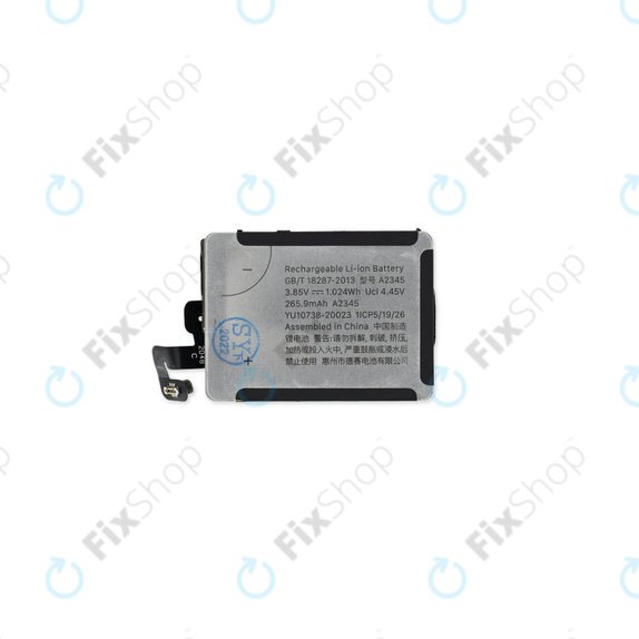 Battery for Apple Watch 6 40mm, 266mAh, Refurbished