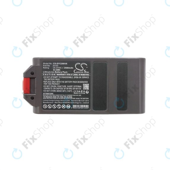 Dyson V12 - Battery 965470-01 Li-Ion 25.2V 2500mAh HQ