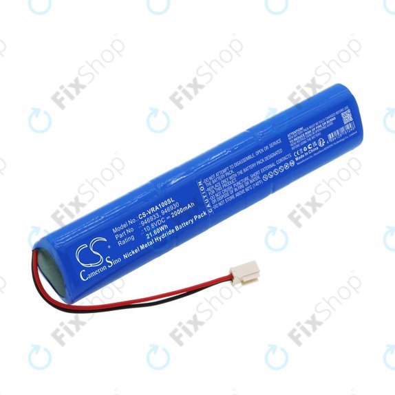 Battery for Velux Rollladen Antrieb, Solar Rollladen, 2000mAh, Ni-MH, 10.8V, 946933, HQ