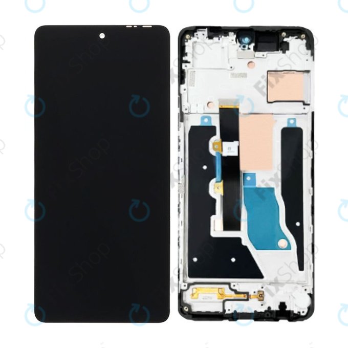 Infinix Note 30 Pro - LCD Display + Touch Screen + Frame (Magic Black) TFT