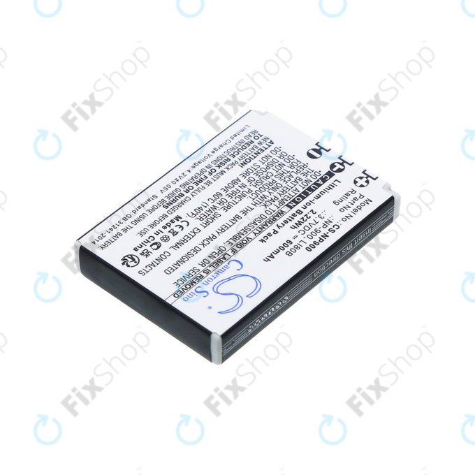 Battery for Agfa, Aosta, Avant, Benq, Minolta, Olympus, Polaroid, 600mAh, Li-Ion, 3.7V, Li-80B, HQ