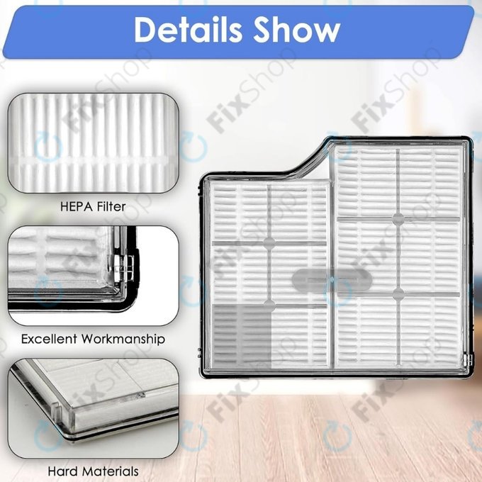 HEPA Filter, 2pcs for Xiaomi Roborock Saros 10