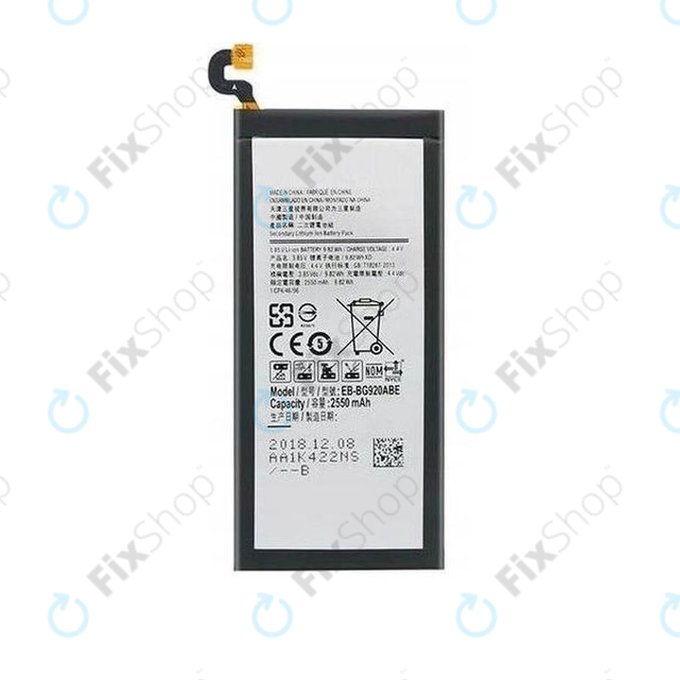 Samsung Galaxy S6 G920F - Battery EB-BG920ABE 2550mAh