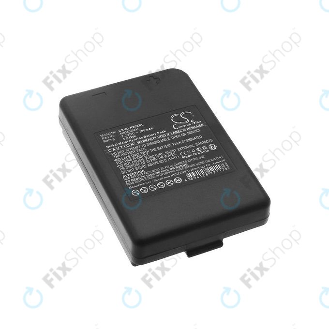 Battery for Autec E16, Modular MJ, MK, 700mAh, Ni-MH, 7.2V, MBM06MH, HQ