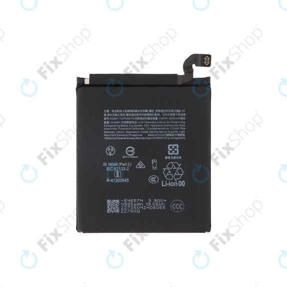 Battery for Google Pixel 10, G20M7, 4970mAh