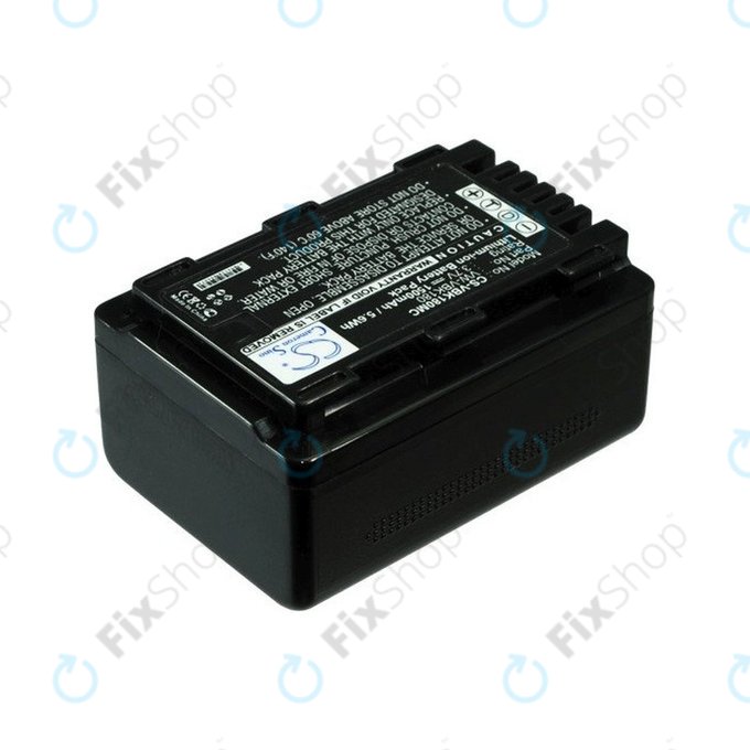 Battery for Panasonic HDC, HC a SDR, 1500mAh, Li-Ion, 3.7V, VW-VBK180, HQ