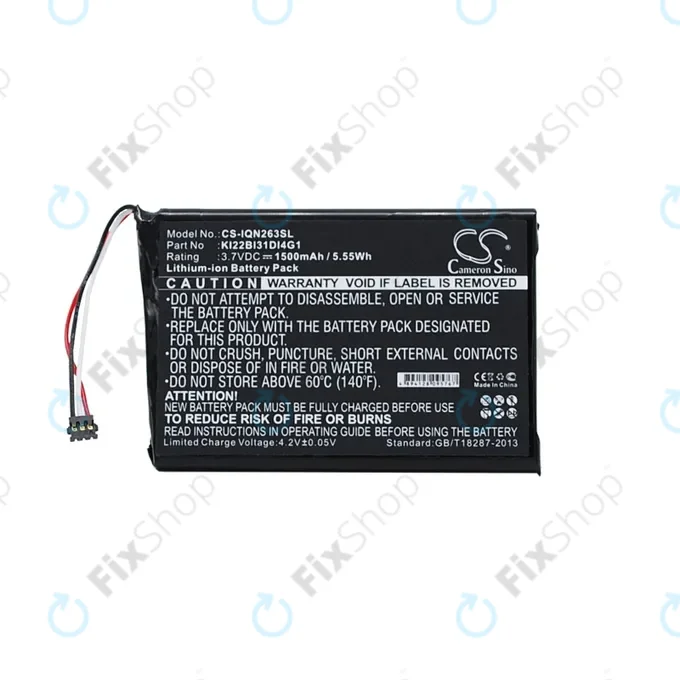 Garmin Nuvi 2639LMT, 2689LMT - Battery KI22BI31DI4G1 1500mAh HQ