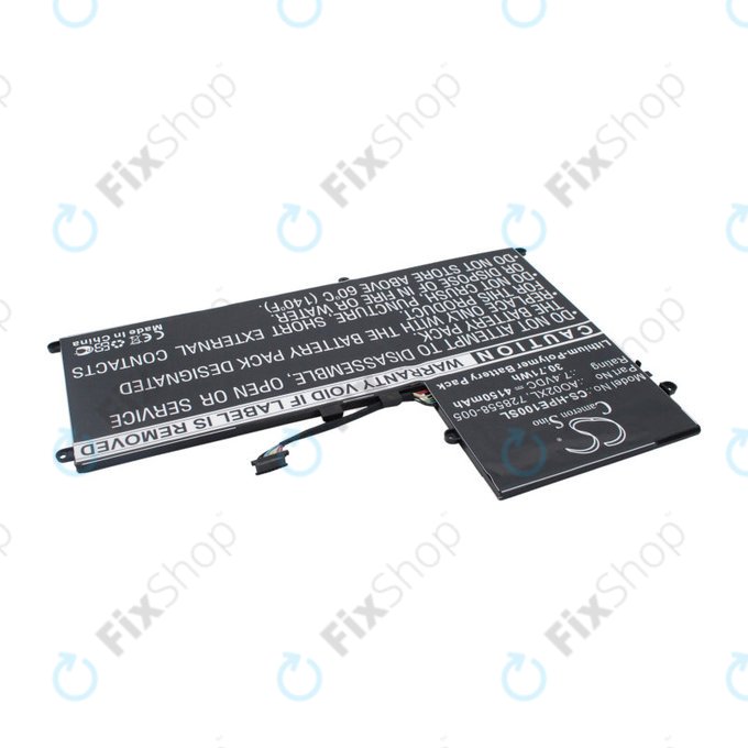 Battery for HP Elitepad 1000, Elitepad 1000 G2, Ultrabook Ao02xl Series, 4150mAh, Li-Pol, 7.4V, AO02XL, HQ