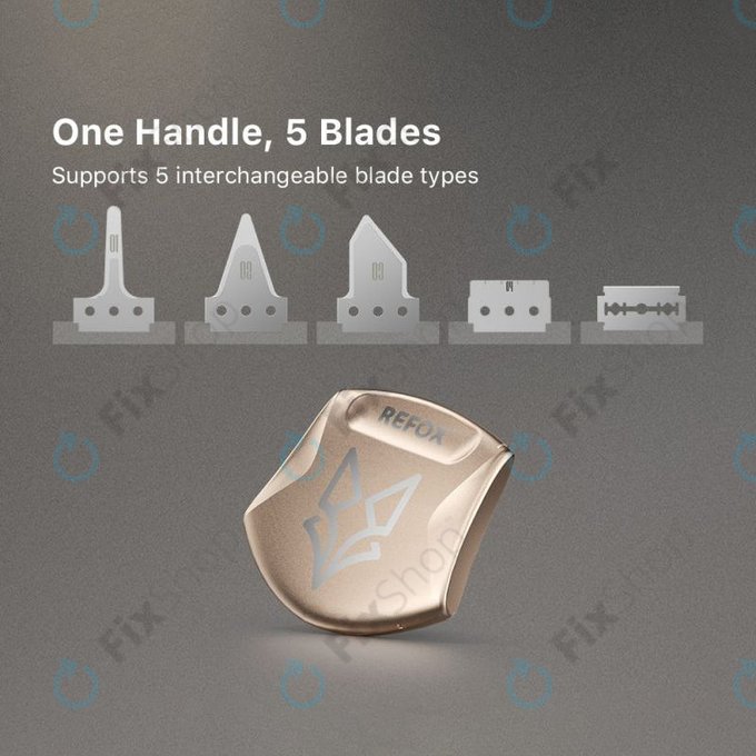 Ultra-Thin Phone Disassembly Pry Blade Kit, Refox RS70