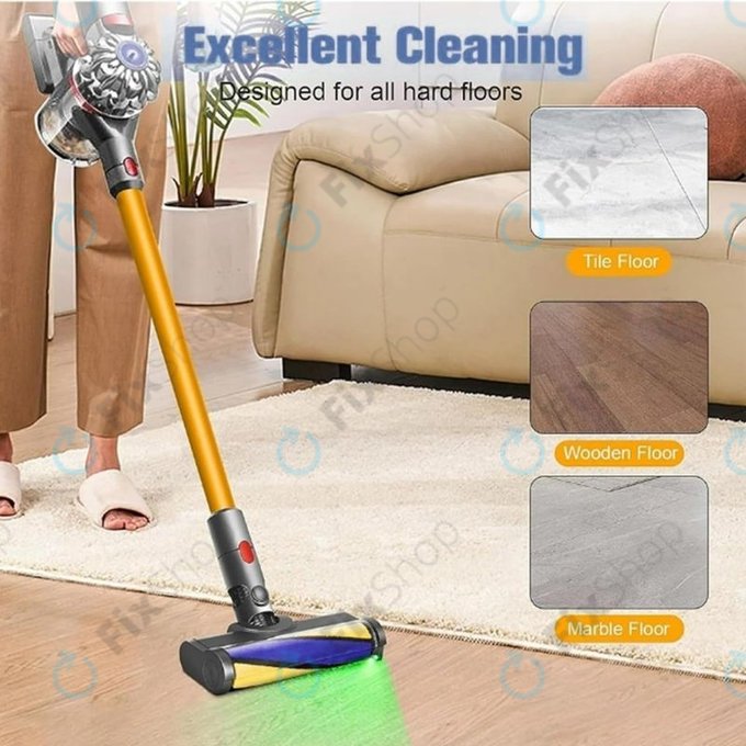 Dyson V12 - Floor Head with LED Green Light