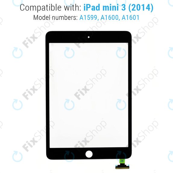 Apple iPad Mini 3 - Touch Screen (Black)