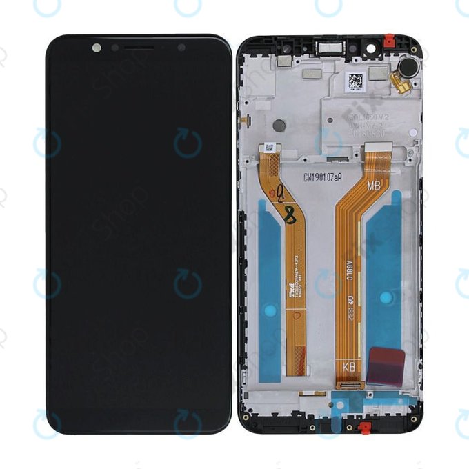 Asus Zenfone Max Pro ZB602KL - LCD Display + Touch Screen + Frame (Deepsea Black) - 90AX00T1-R20010 Genuine Service Pack
