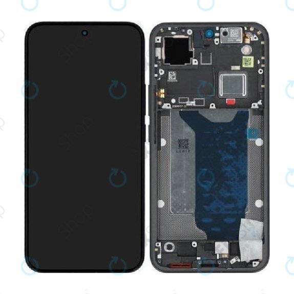 Display for Xiaomi 15T Pro 5G, Black, Touch Screen with Frame, 5600040O12U00, Genuine Service Pack